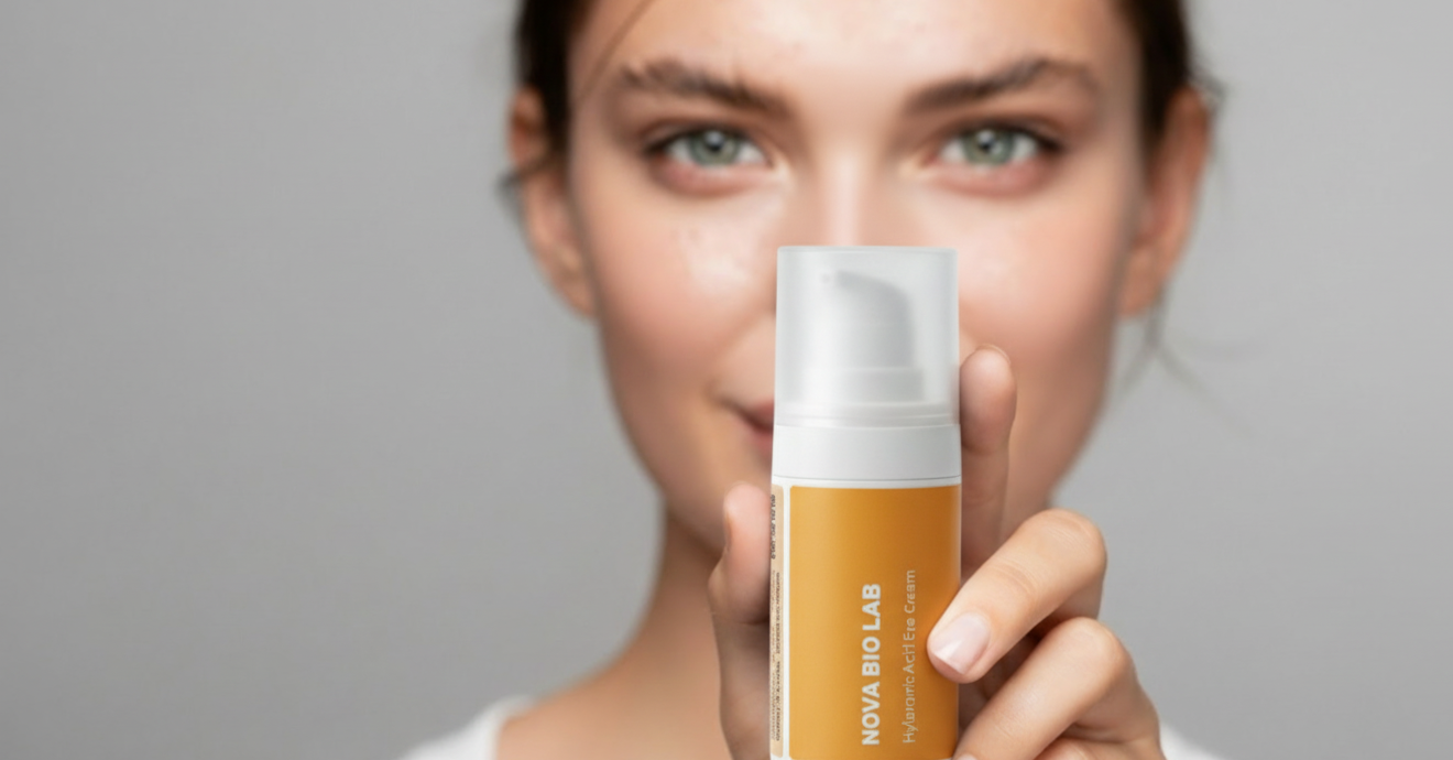 Crema Contorno Occhi Acido Ialuronico Anti-Età - Borse e Rughe 15ml